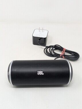 Original JBL Flip 1 Bluetooth Speaker Black w/ Power Supply Tested Working